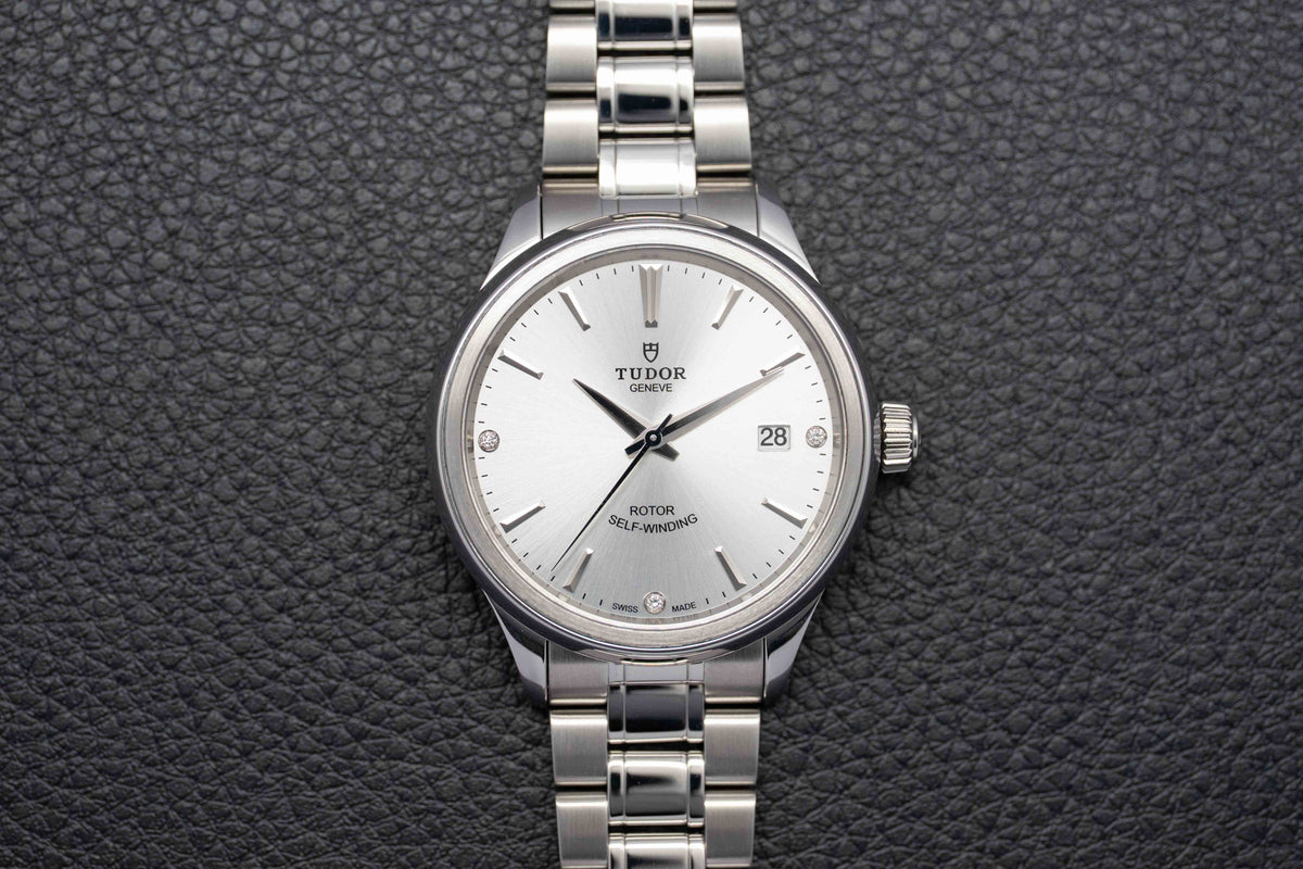 Tudor Style 12500 Silver Dial 2018 Papers