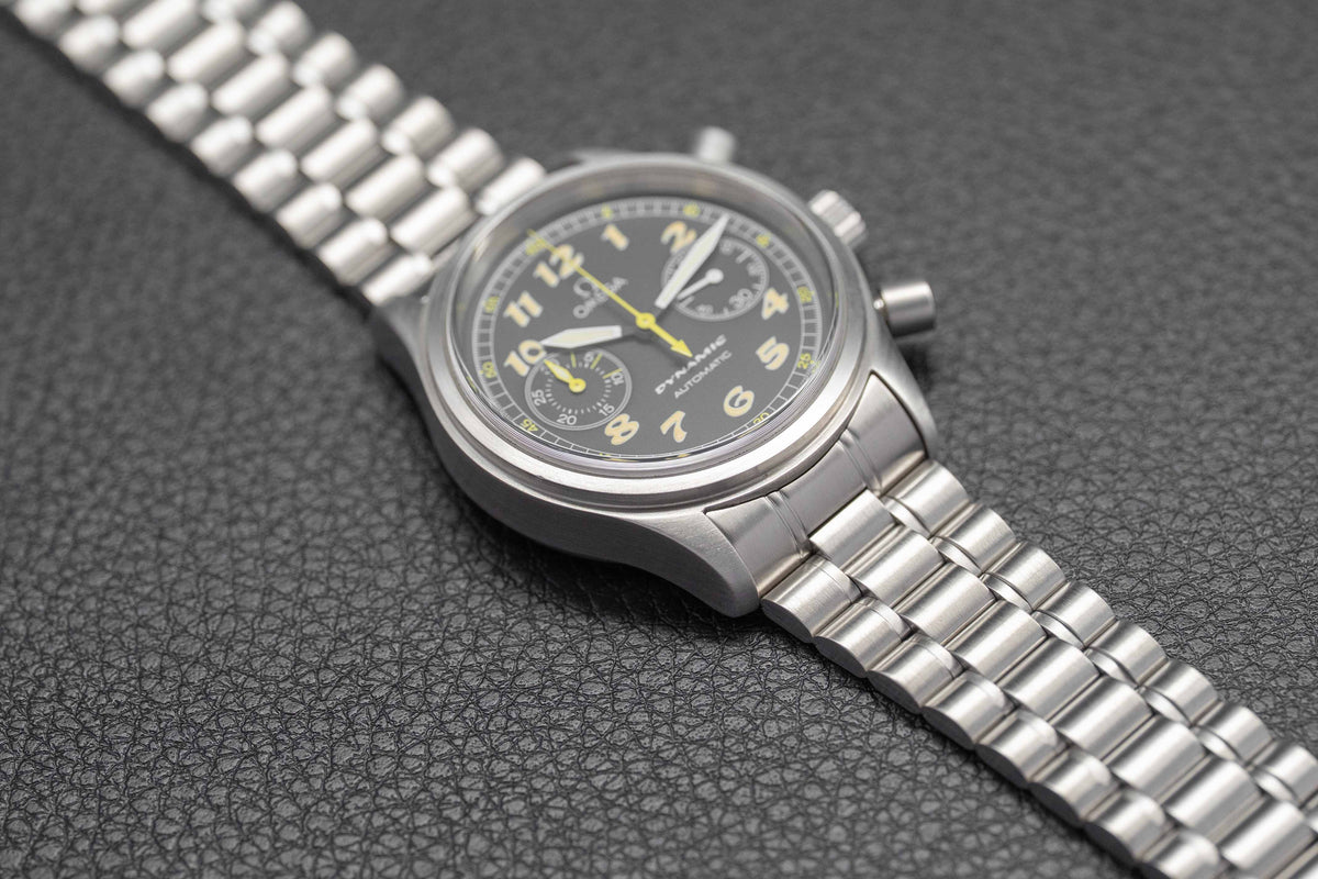 Omega Dynamic Chronograph 5240.50 Black Dial 1995 Box