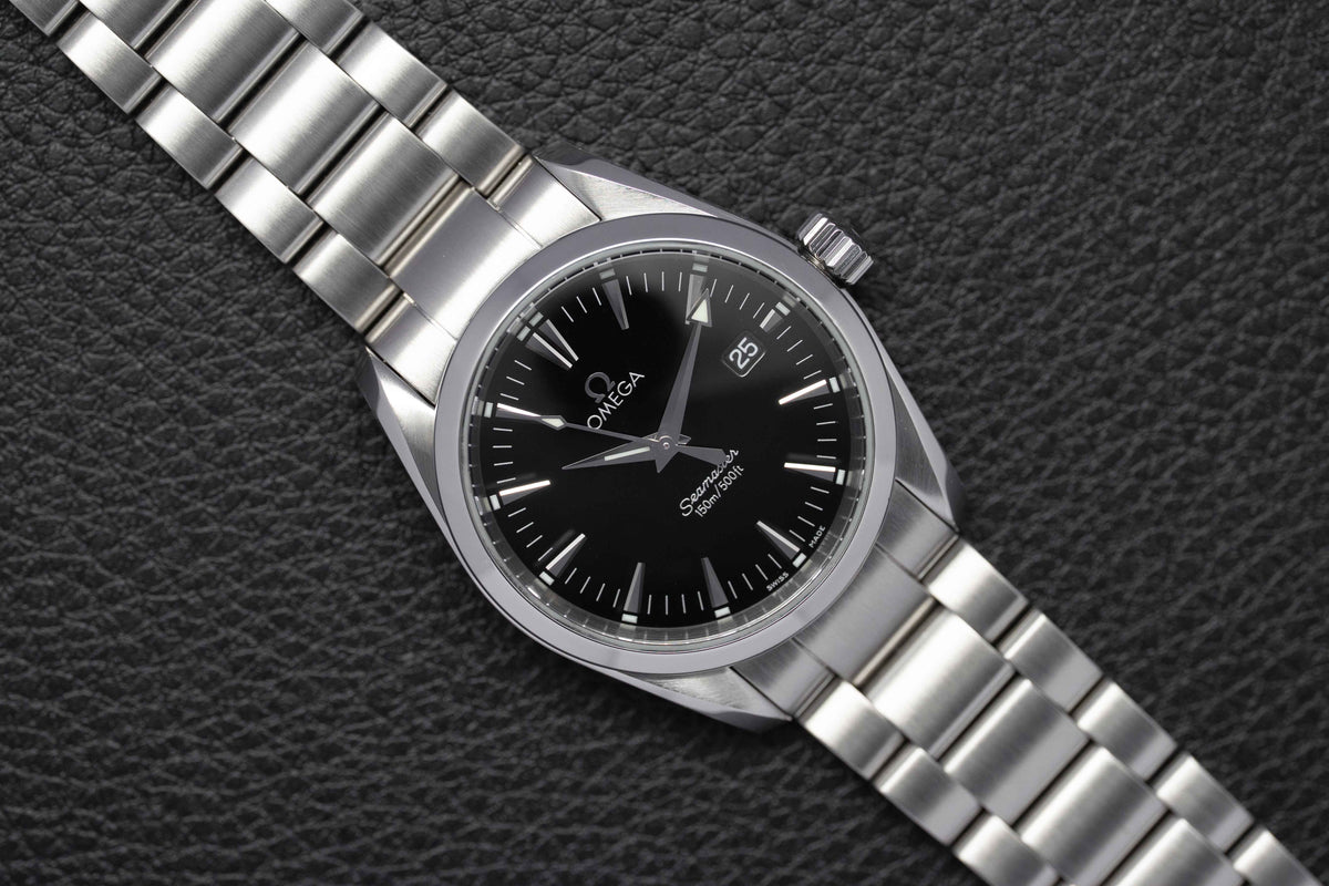 Omega Seamaster Aqua Terra 2518.50 Black Dial 2010