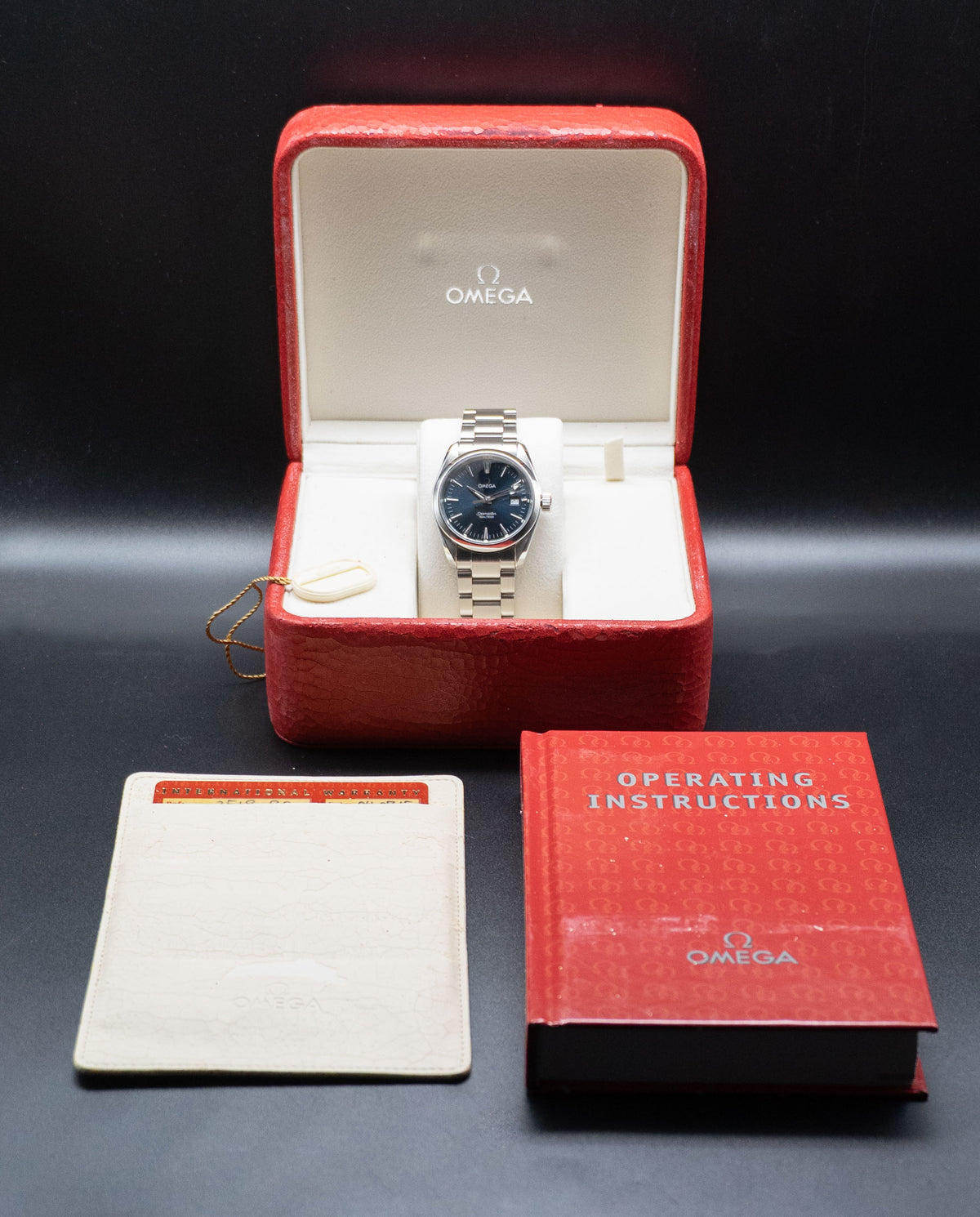 Omega Seamaster Aqua Terra 2518.80 Fullset 2004 Box+Papers