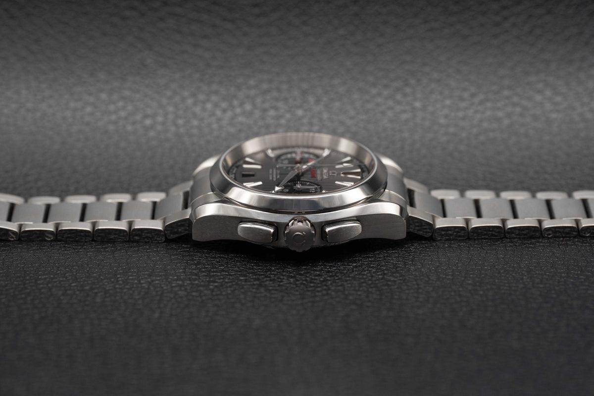 Omega Seamaster Aqua Terra GMT Chronograph 231.10.43.52.06.001 Fullset 2018 Box+Papers