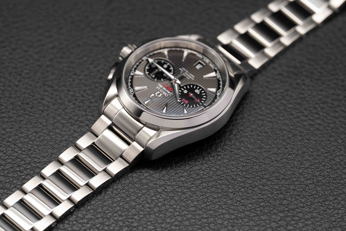 Omega Seamaster Aqua Terra GMT Chronograph 231.10.43.52.06.001 Fullset 2018 Box+Papers