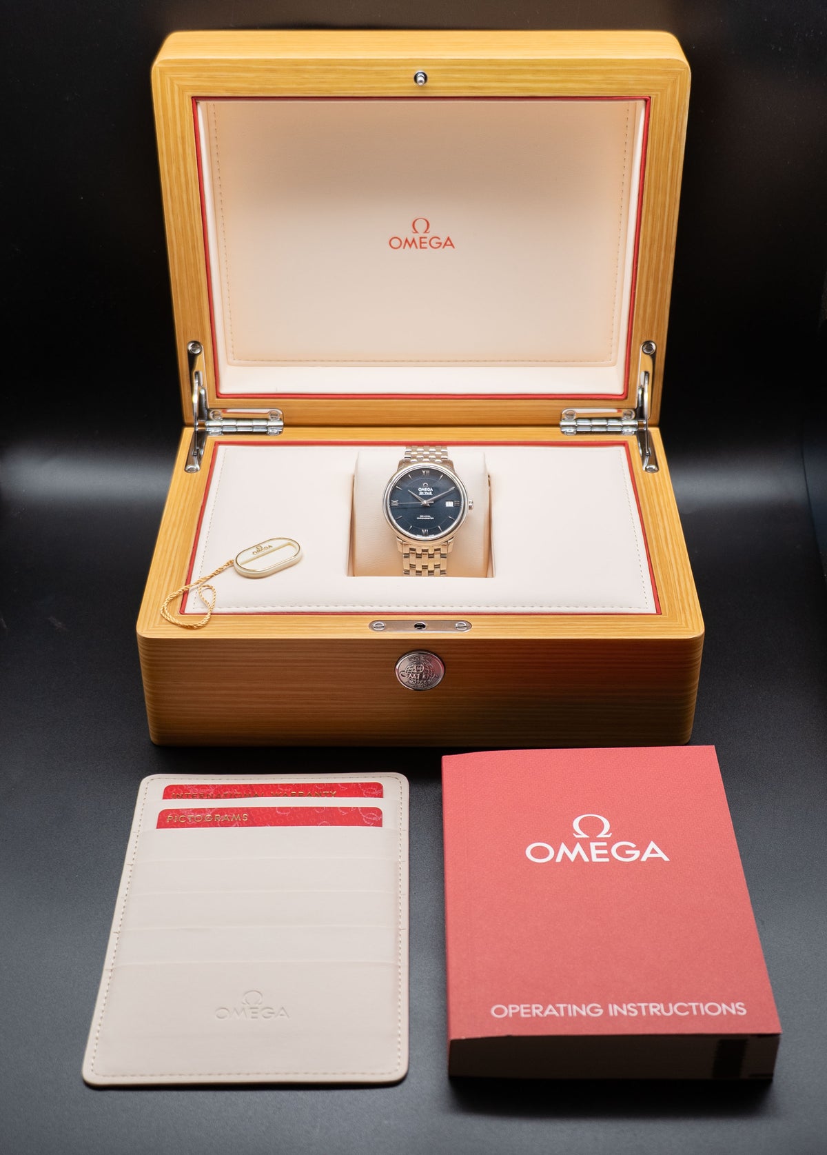 Omega De Ville Prestige 424.10.37.20.03.001 Fullset 2026 Box+Papers