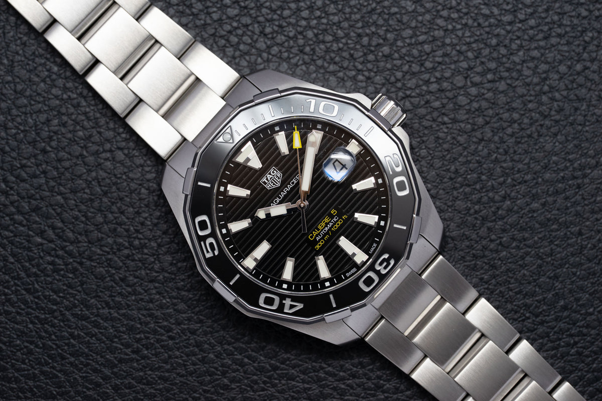 Tag Heuer Aquaracer Calibre 5 WAY201A.BA0927 Fullset 2017 Box+Papers