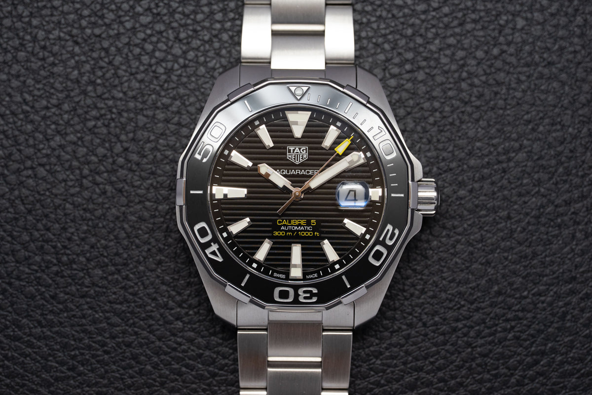 Tag Heuer Aquaracer Calibre 5 WAY201A.BA0927 Fullset 2017 Box+Papers