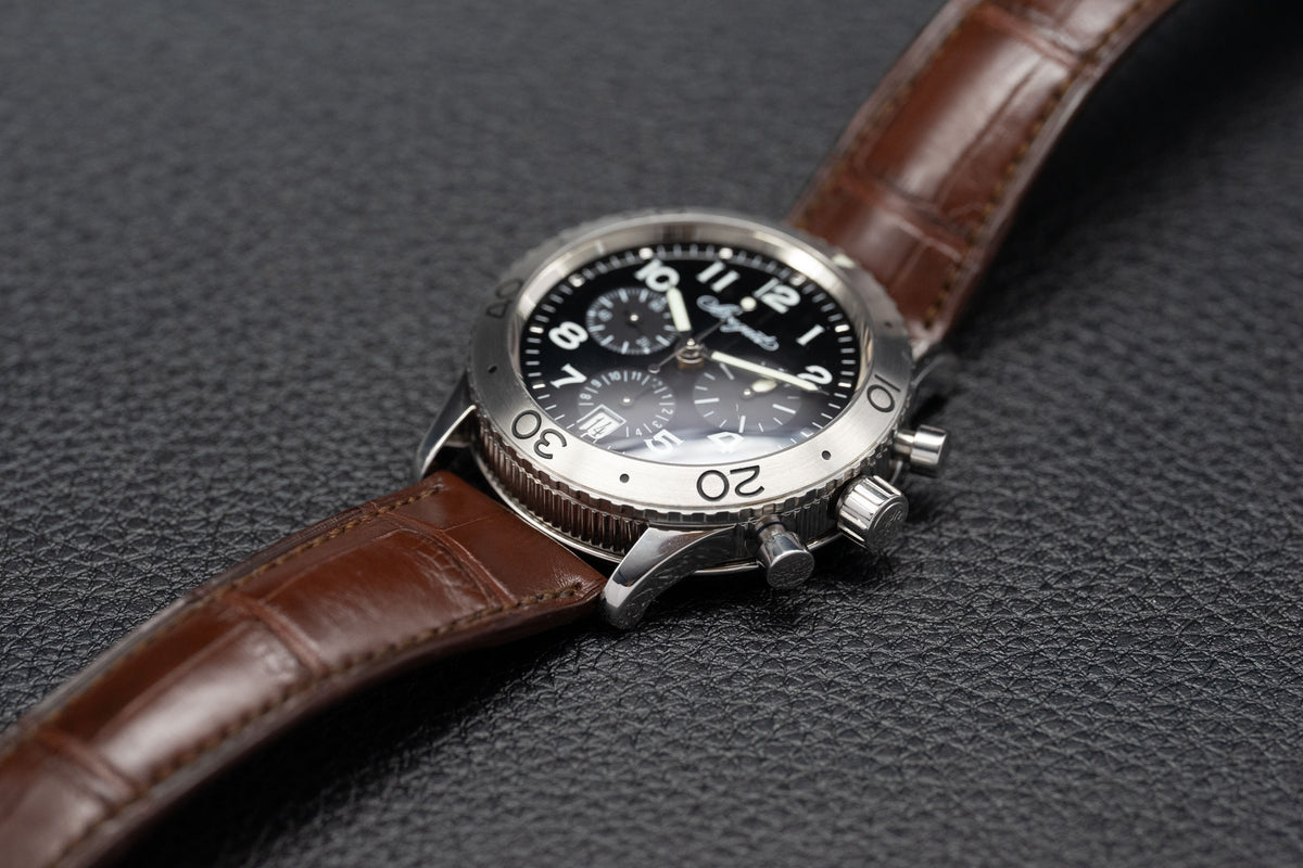 Breguet Marine Chronograph 3820ST/H2/9W6 Fullset 2010 Box+Papers