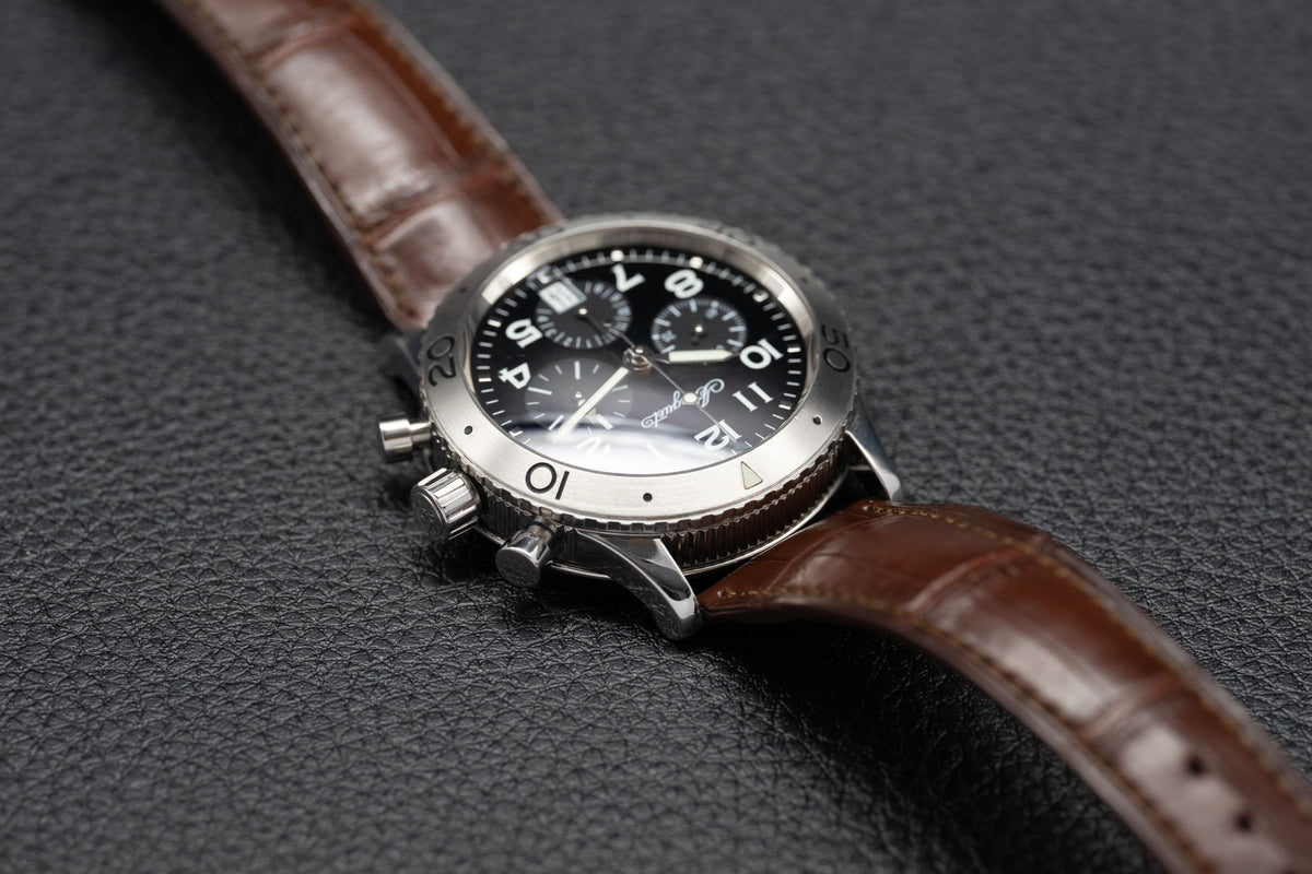 Breguet Marine Chronograph 3820ST/H2/9W6 Fullset 2010 Box+Papers