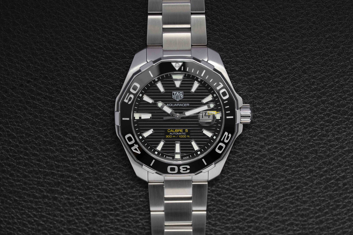 Tag Heuer Aquaracer Calibre 5 WAY201A.BA0927 Fullset 2018 Box+Papers