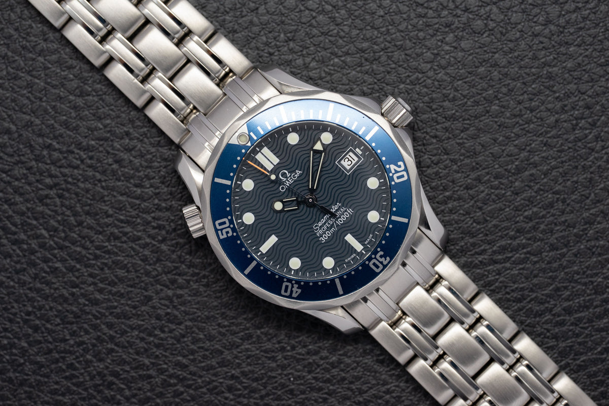 Omega Seamaster 300 2561.80 Blue Dial 1998