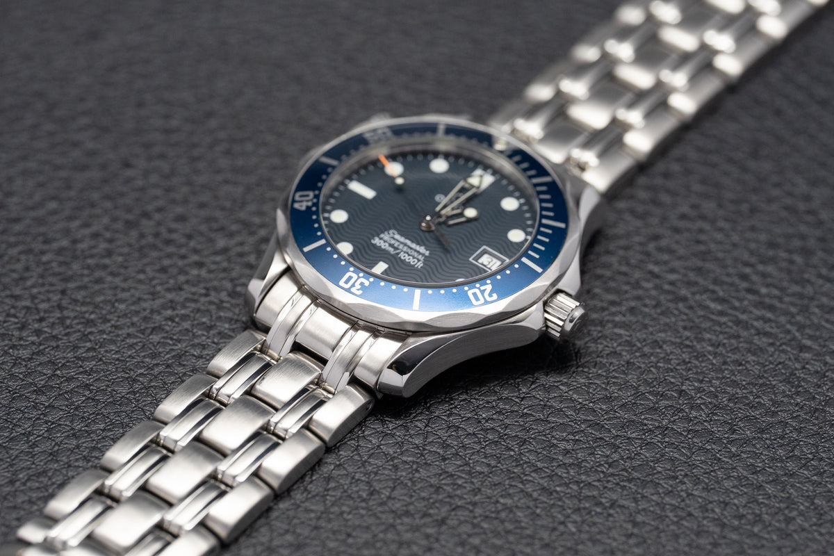 Omega Seamaster 300 2561.80 Blue Dial 1998