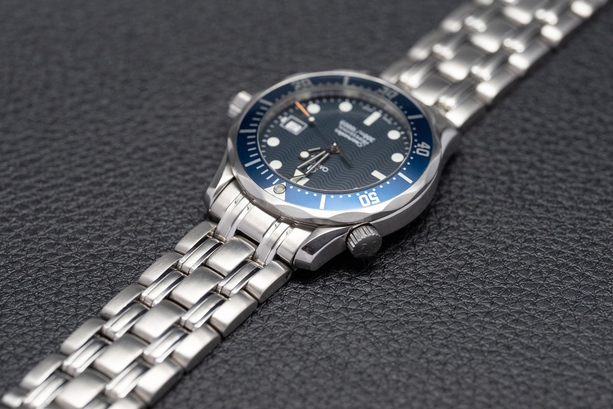 Omega Seamaster 300 2561.80 Blue Dial 1998