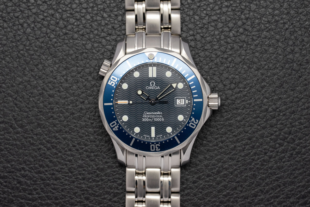 Omega Seamaster 300 2561.80 Blue Dial 1998