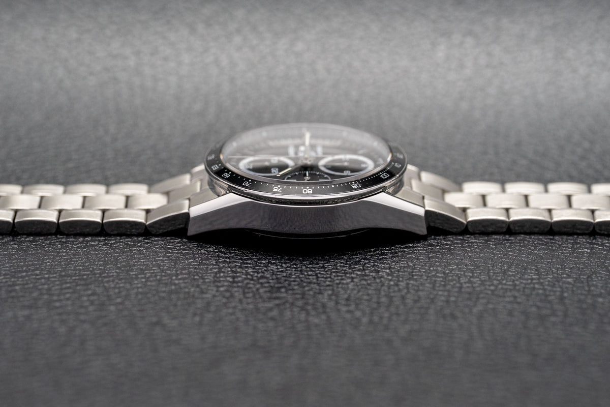 Tag Heuer Carrera Calibre 16 CV2010.BA0794 Black Dial 2013 Papers
