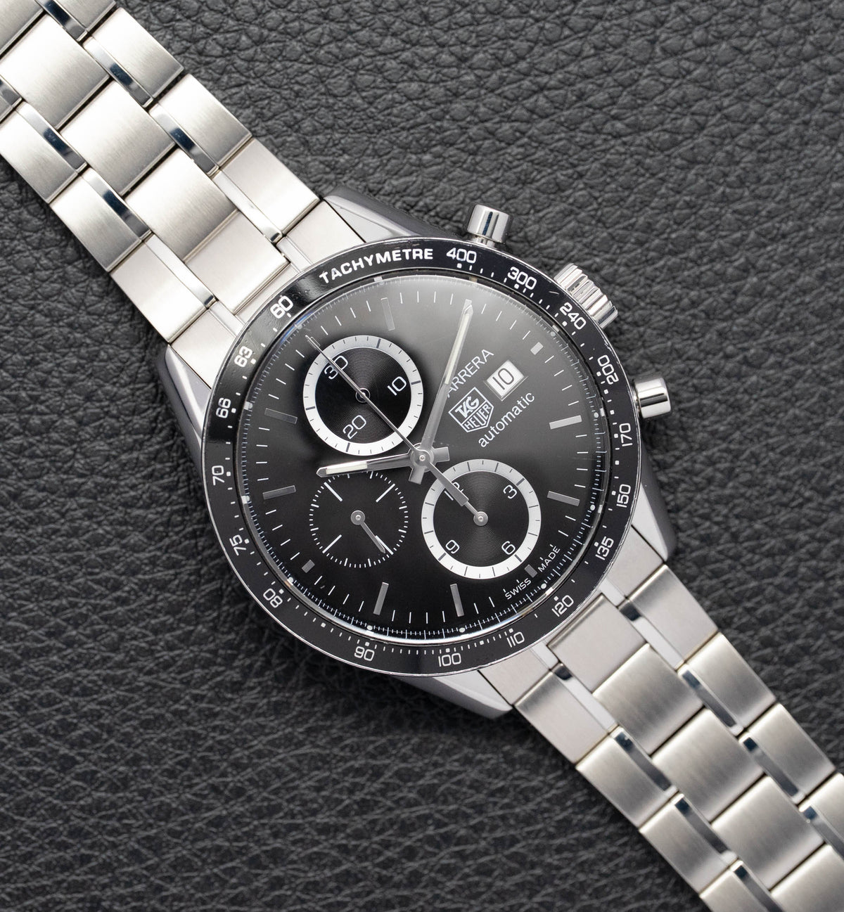Tag Heuer Carrera Calibre 16 CV2010.BA0794 Black Dial 2013 Papers