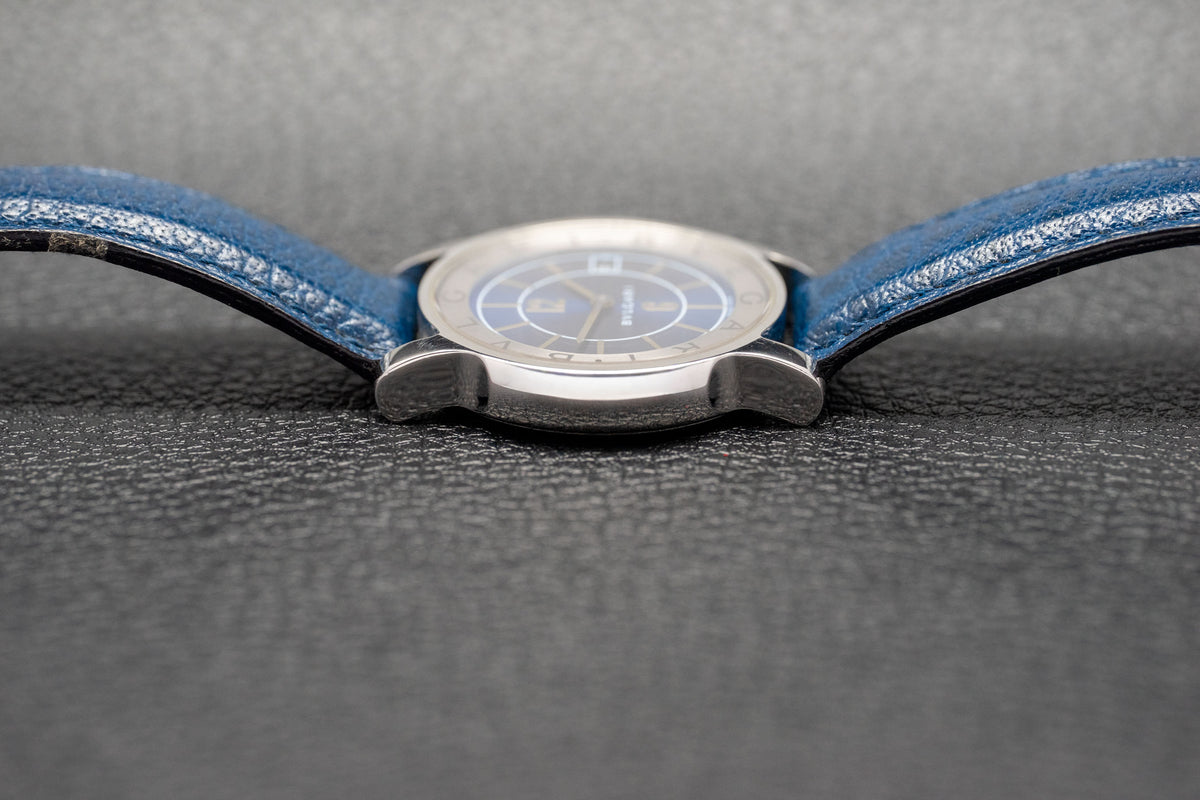 Bulgari Solotempo ST35S Blue Dial 2000