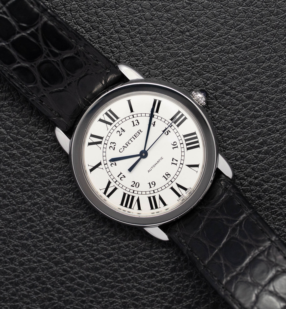 Cartier Ronde Must de Cartier WSRN0013 Silver Dial 2017 Papers