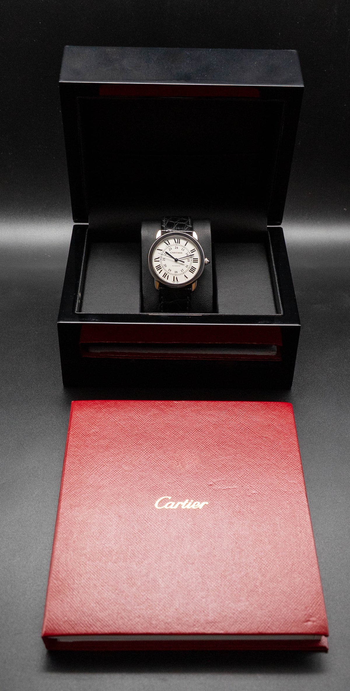 Cartier Ronde Must de Cartier WSRN0013 Silver Dial 2017 Papers