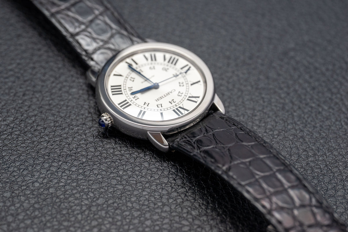 Cartier Ronde Must de Cartier WSRN0013 Silver Dial 2017 Papers