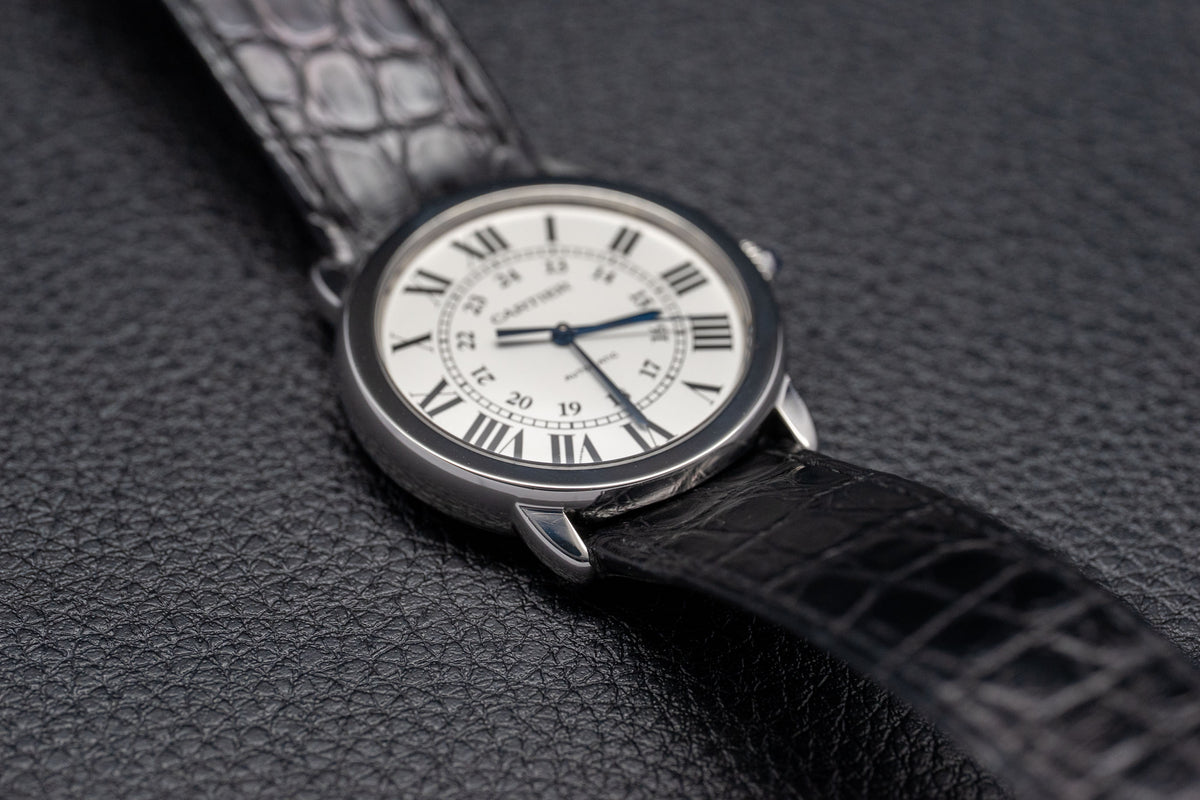 Cartier Ronde Must de Cartier WSRN0013 Silver Dial 2017 Papers