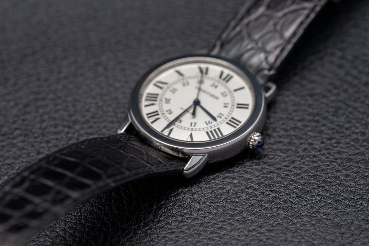 Cartier Ronde Must de Cartier WSRN0013 Silver Dial 2017 Papers