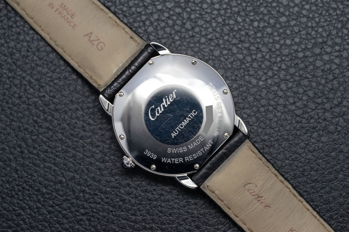 Cartier Ronde Must de Cartier WSRN0013 Silver Dial 2017 Papers