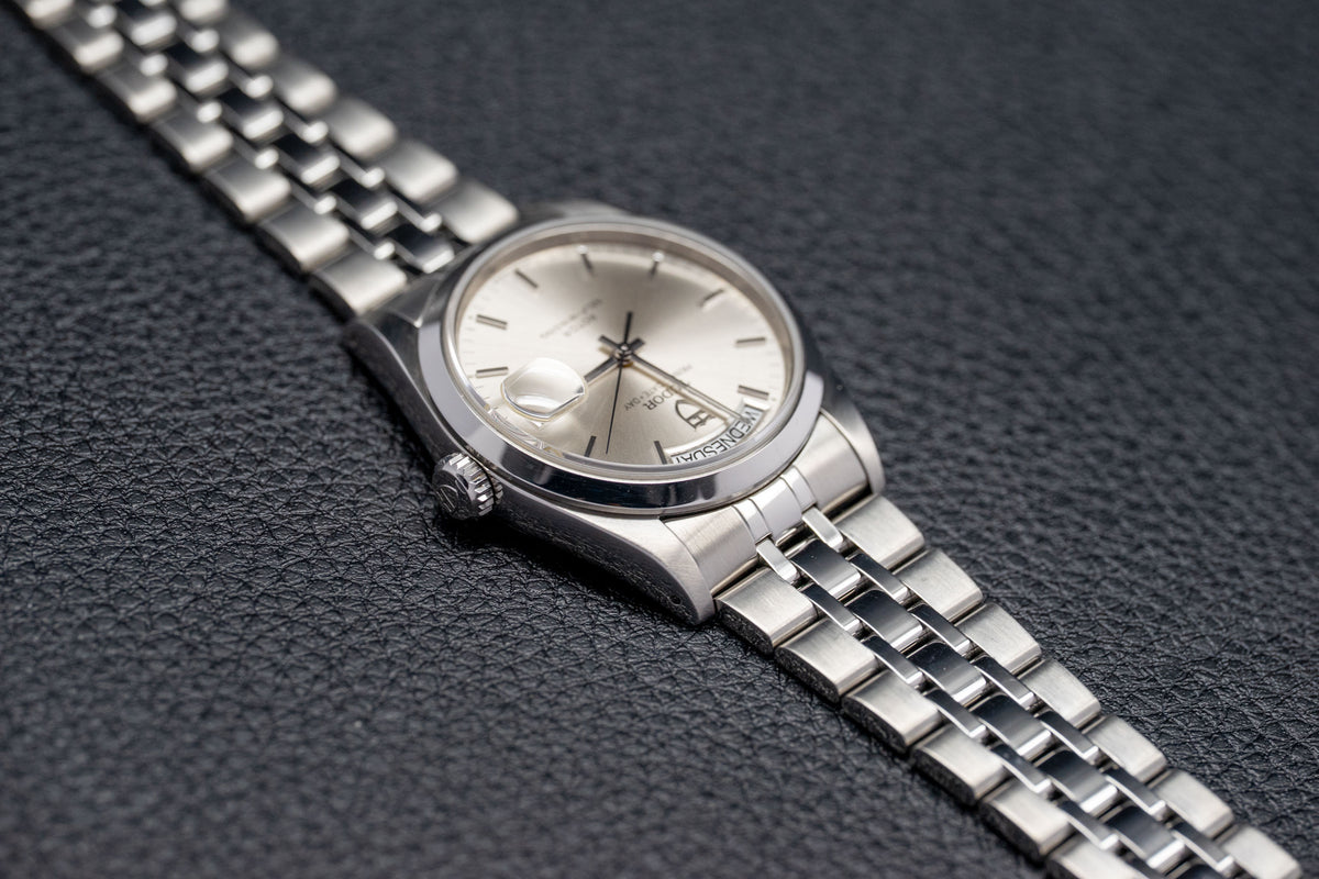 Tudor Date-Day 76200 Silver Dial 2008 Papers