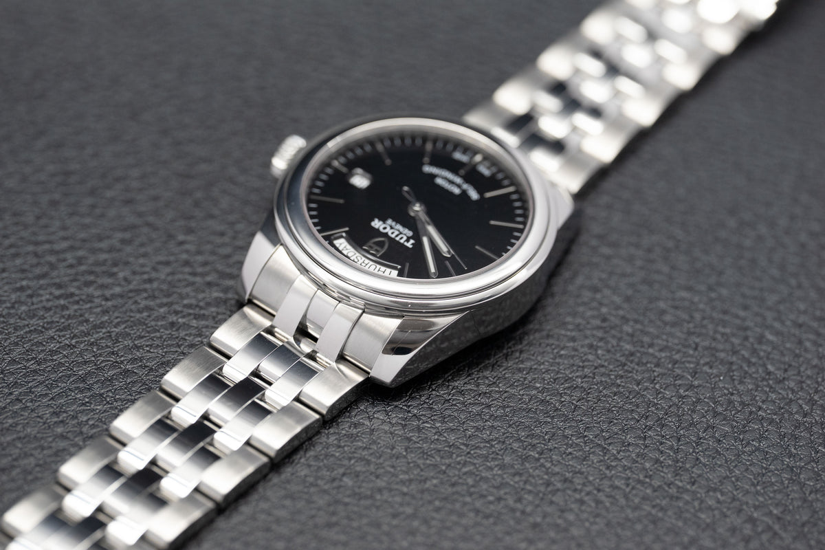Tudor Glamour Day-Date 56000 Black Dial 2018 Papers