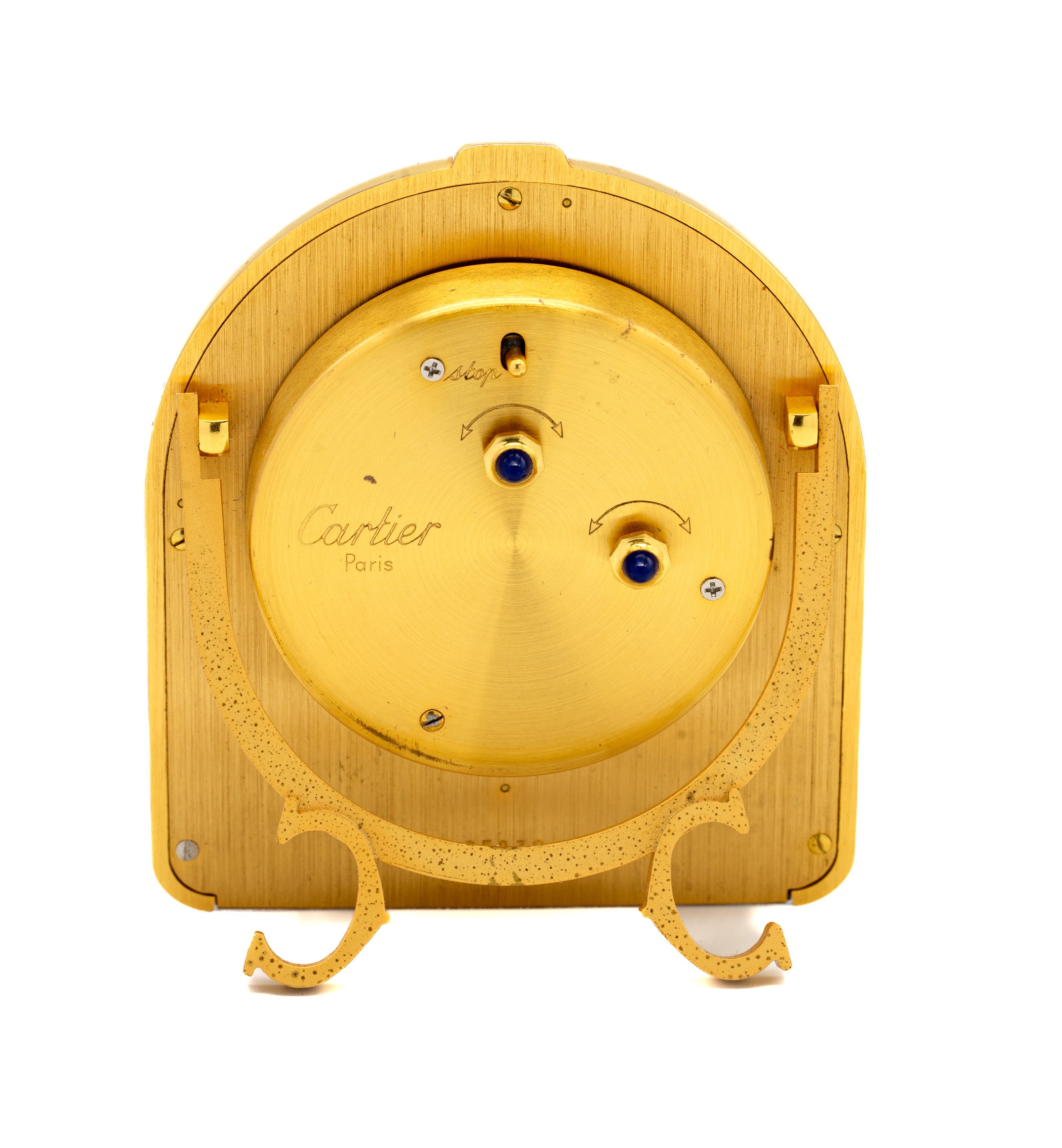 Cartier Clouche Desk Clock