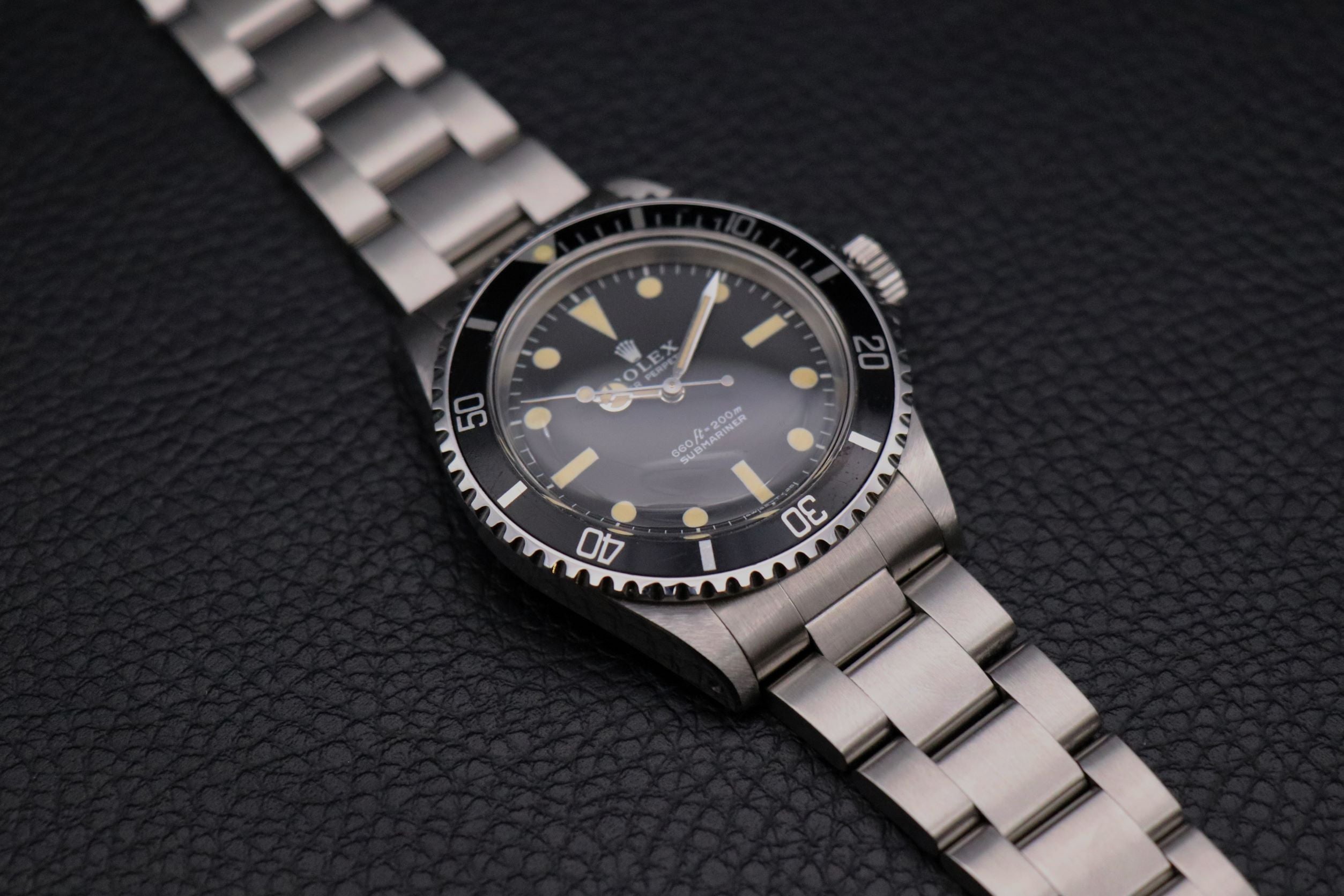 Rolex Submariner 5513 Non Serif Dial 