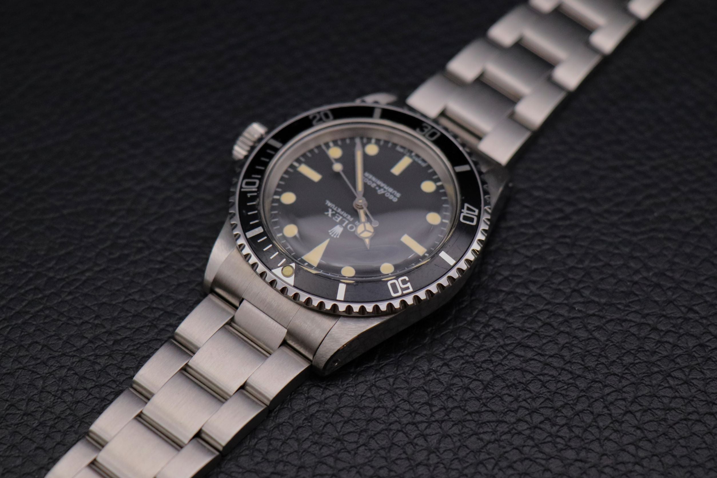 Rolex Submariner 5513 Non Serif Dial 