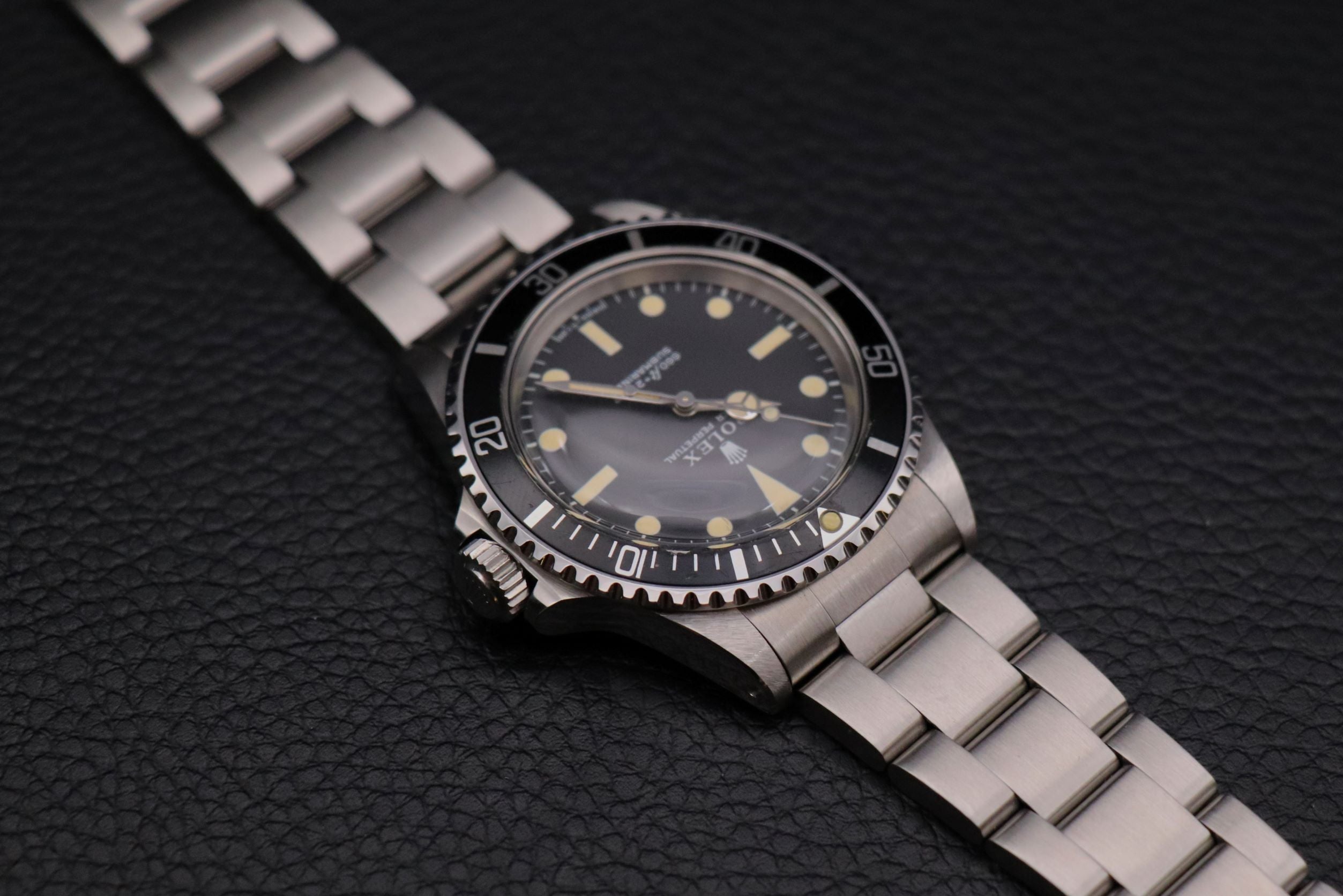 Rolex Submariner 5513 Non Serif Dial 