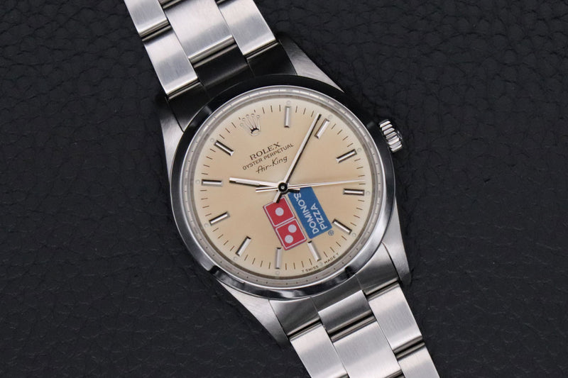 Rolex Air King 14000 Domino's Pizza 