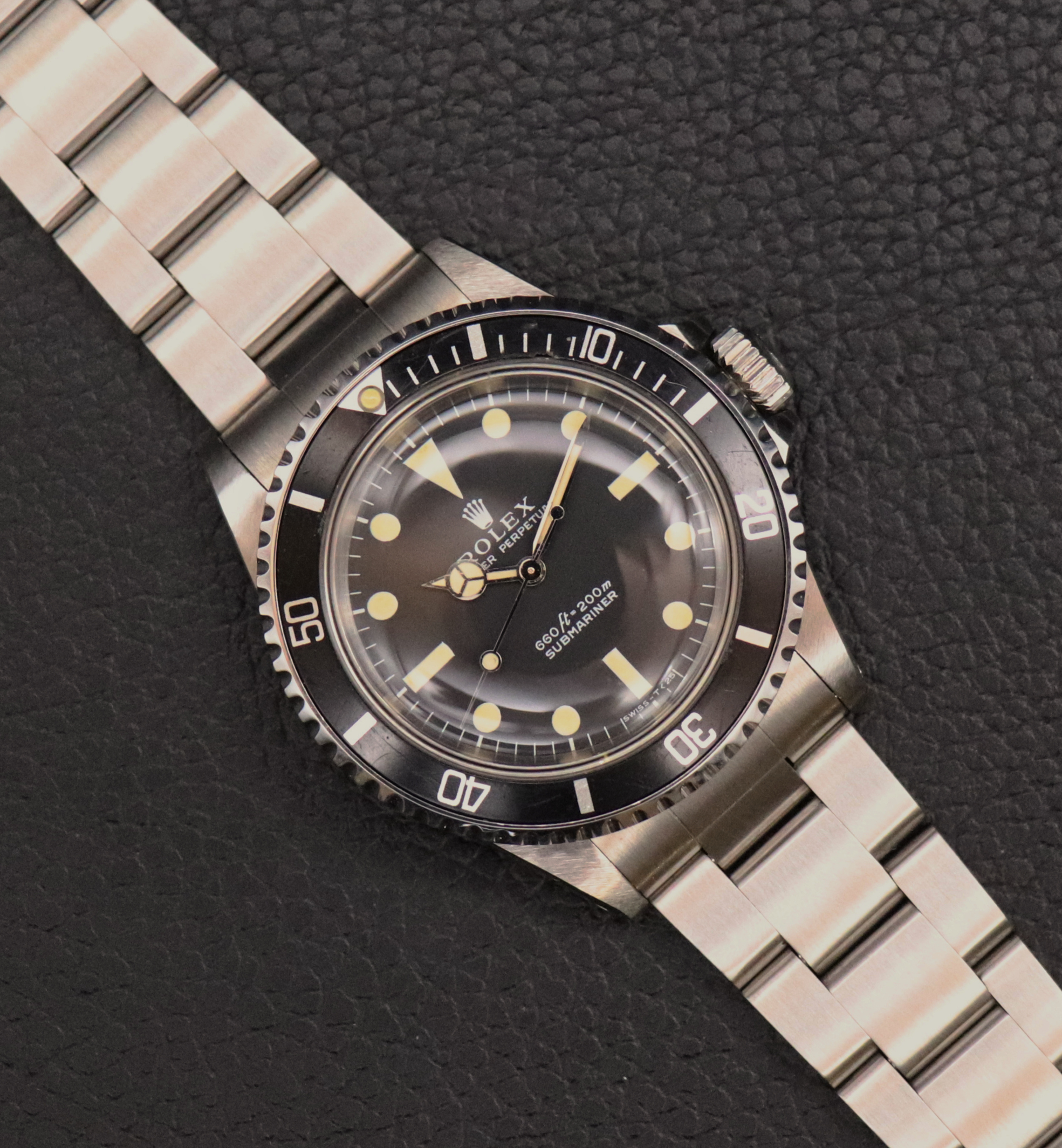 Rolex Submariner 5513 Non Serif Dial 
