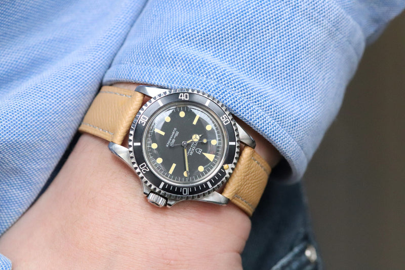 Leather Strap Sand Beige